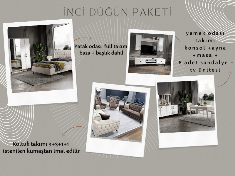 İNCİ DÜĞÜN PAKETİ 